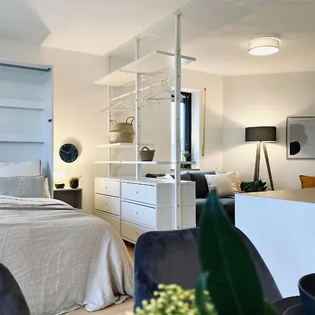 Modernes Apartment Mit Balkon & Highspeed-Wlan 아파트 뮌스터