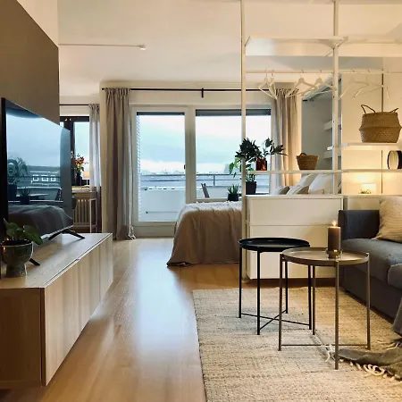 Modernes Apartment Mit Balkon & Highspeed-Wlan 뮌스터