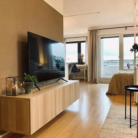 Modernes Apartment Mit Balkon & Highspeed-Wlan 뮌스터