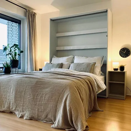 Modernes Apartment Mit Balkon & Highspeed-Wlan 뮌스터